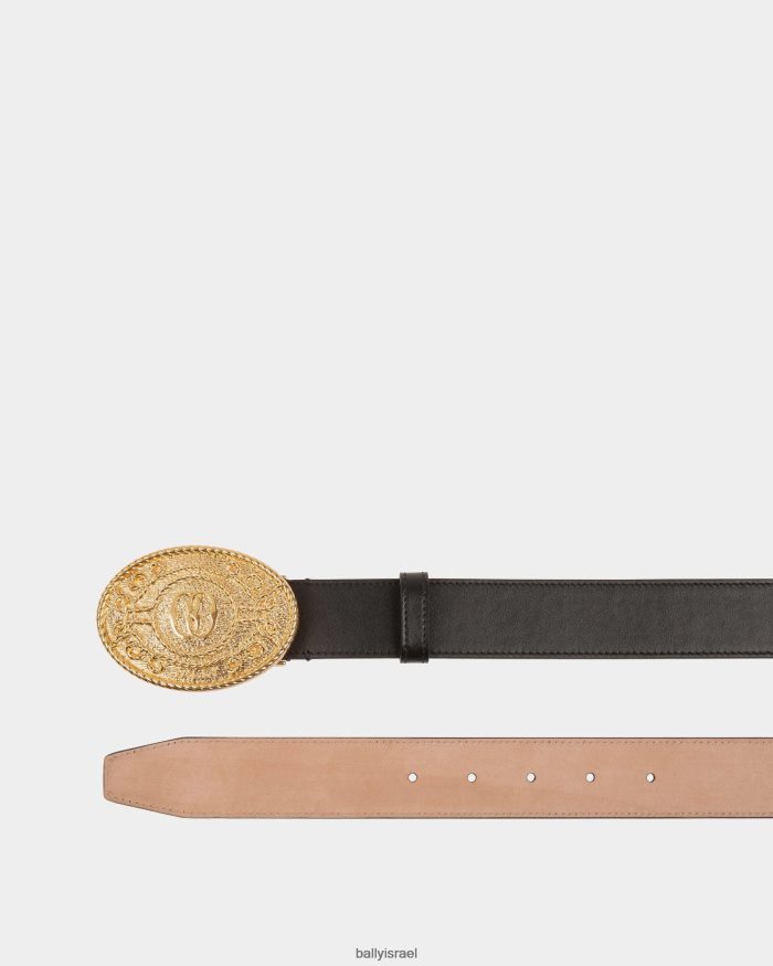 שָׁחוֹר Bally חגורת הרים 35 מ