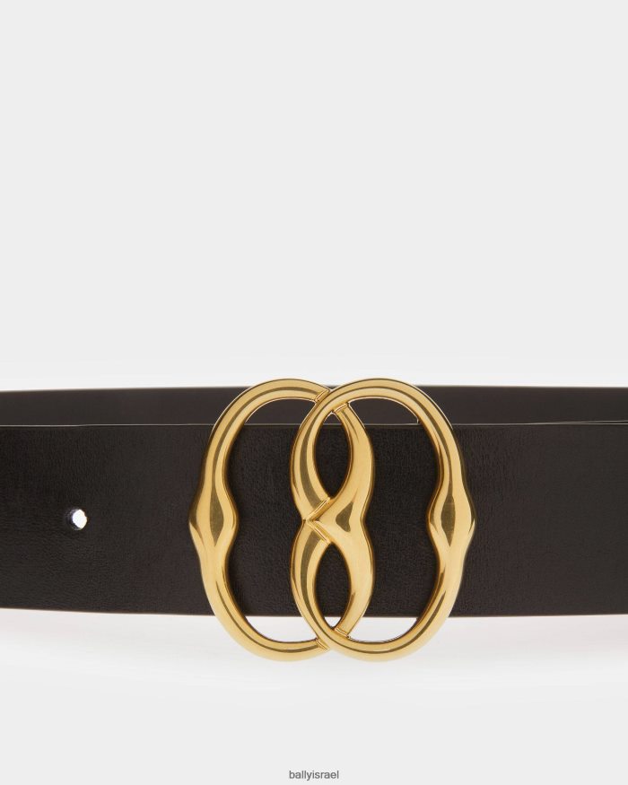 שָׁחוֹר Bally סמל עור 35 מ