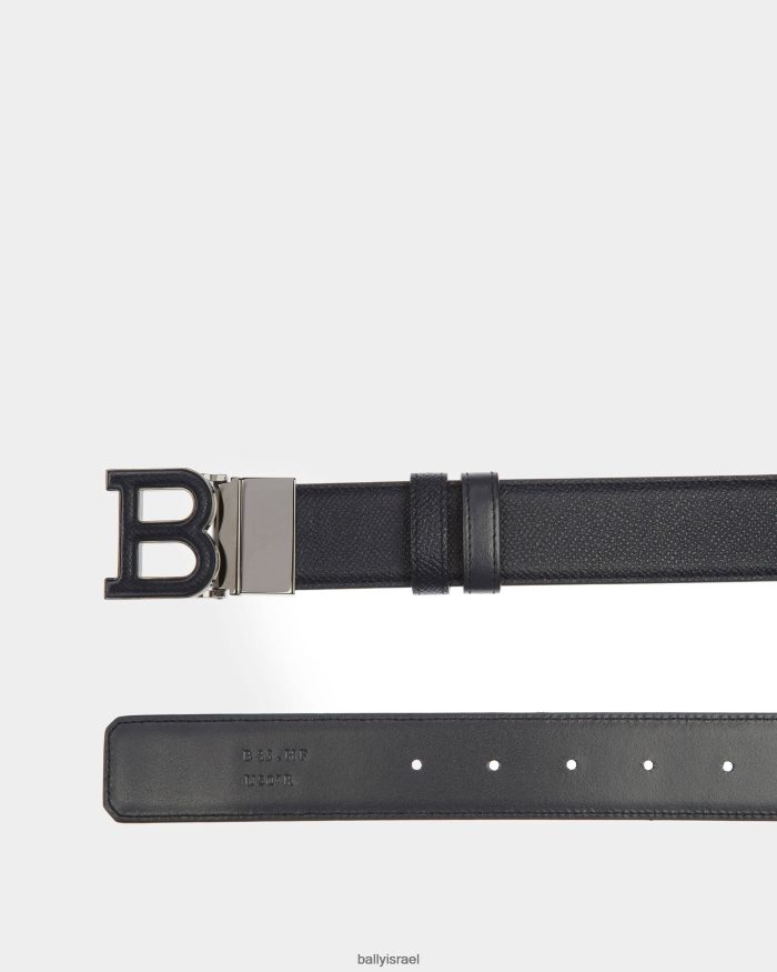 כְּחוֹל Bally חגורת עור 35 מ