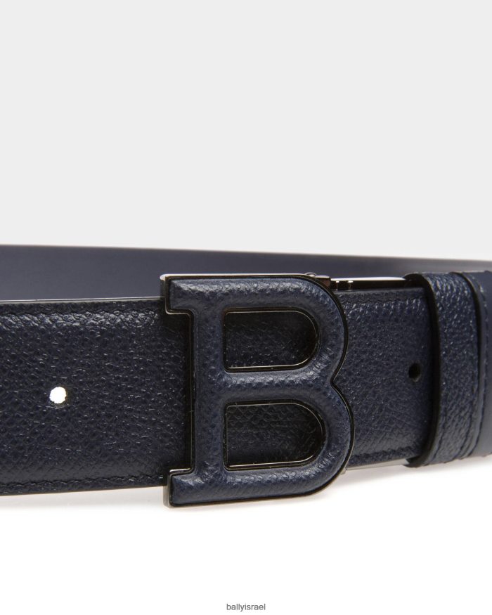 כְּחוֹל Bally חגורת עור 35 מ