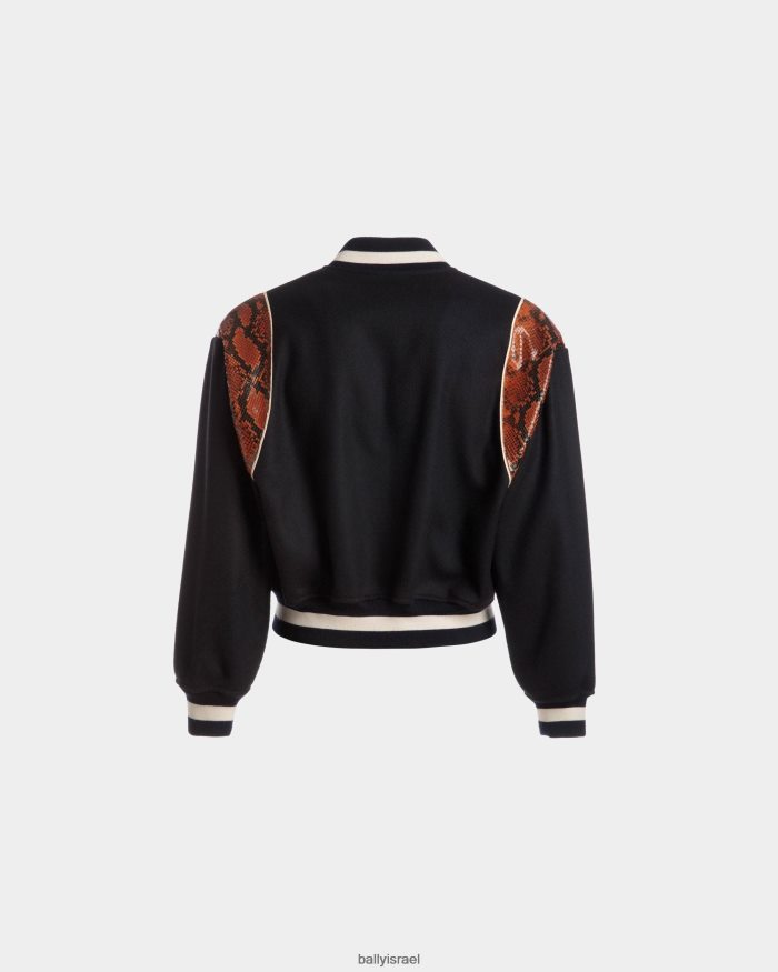 כְּחוֹל Bally ז'קט לטרמן גברים הַלבָּשָׁה AS12D1013