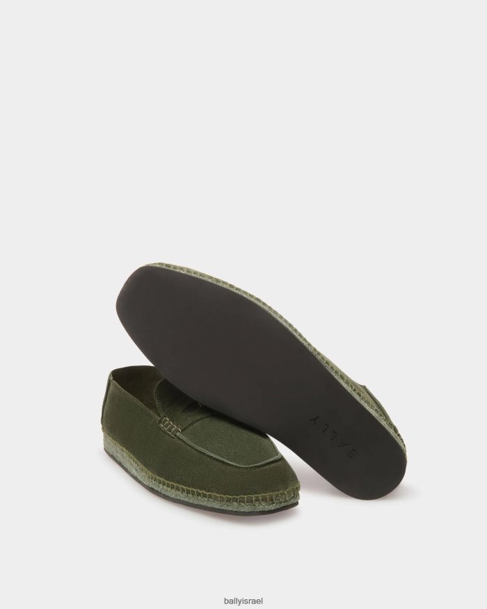 ירוק Bally אספדריל קאראקאס גברים הַנעָלָה AS12D1023