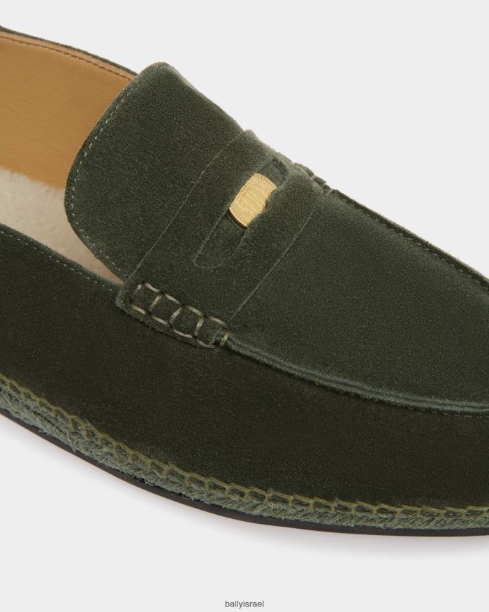 ירוק Bally אספדריל קאראקאס גברים הַנעָלָה AS12D1023