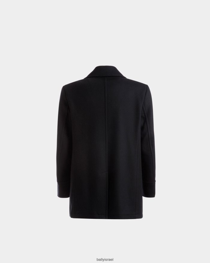 כְּחוֹל Bally מעיל כפול חזה גברים הַלבָּשָׁה AS12D1027