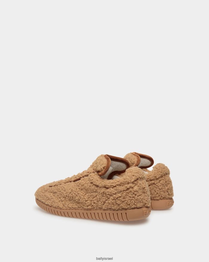 חום Bally נעלי ספורט לנגן פרווה סינטטית גברים הַנעָלָה AS12D1031