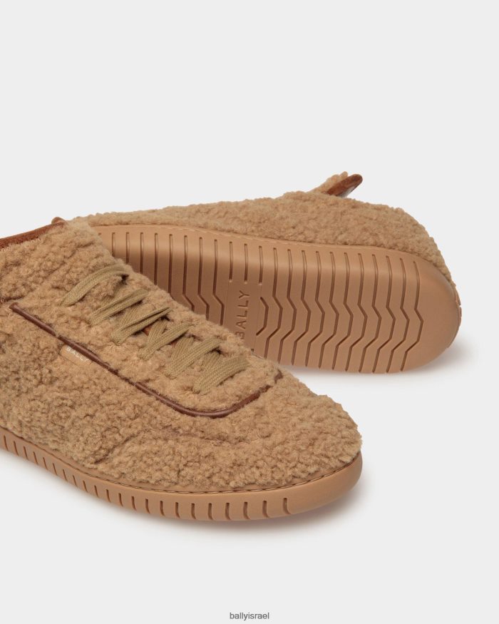 חום Bally נעלי ספורט לנגן פרווה סינטטית גברים הַנעָלָה AS12D1031