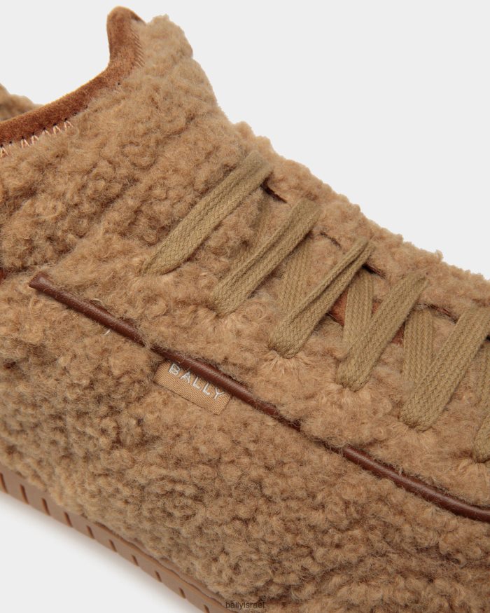 חום Bally נעלי ספורט לנגן פרווה סינטטית גברים הַנעָלָה AS12D1031