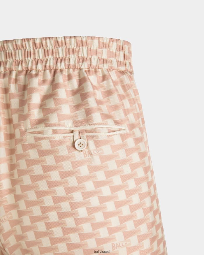 וָרוֹד Bally מכנסיים בהדפס דגלונים גברים הַלבָּשָׁה AS12D1033