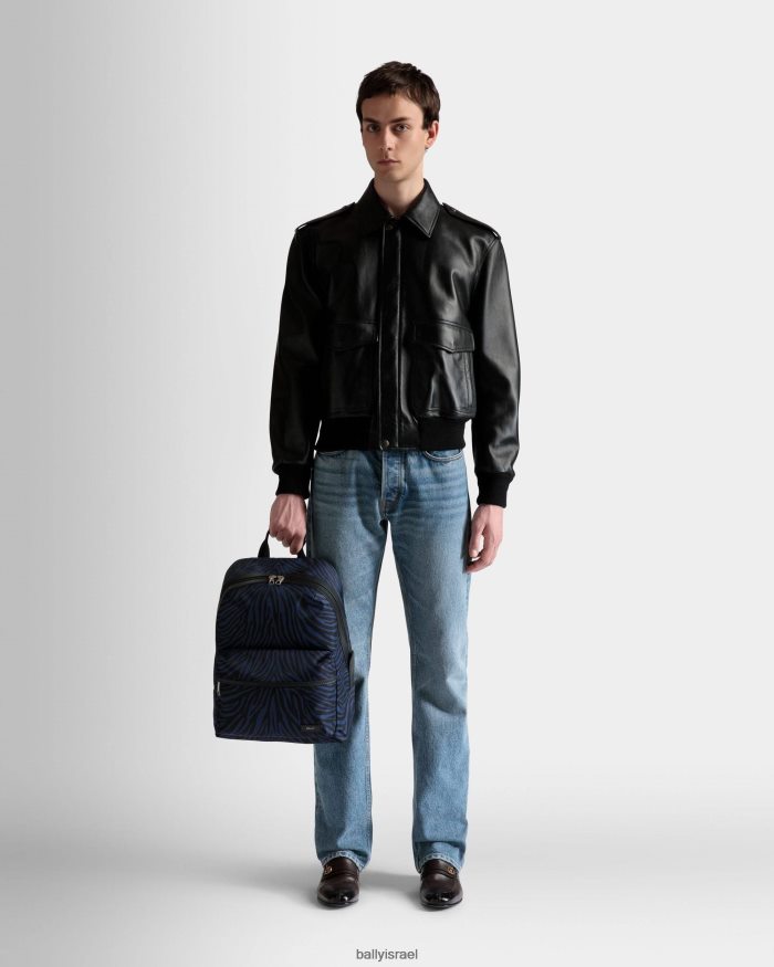 כְּחוֹל Bally תרמיל מעבר זברה גברים אביזרים AS12D1039