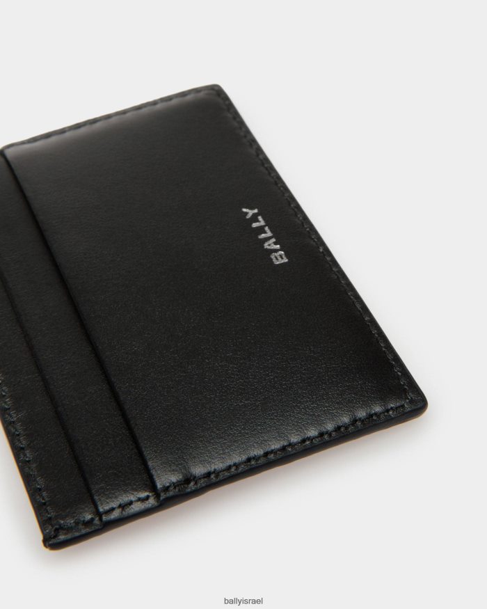 כְּחוֹל Bally מחזיק כרטיס ביקור לאגו גברים אביזרים AS12D1043