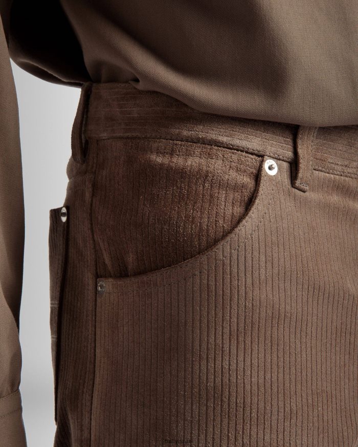 חום Bally מכנסיים ישרים גברים הַלבָּשָׁה AS12D1064