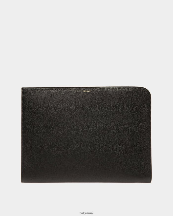 שָׁחוֹר Bally עור פוליו טכנולוגי גברים הַלבָּשָׁה AS12D1092