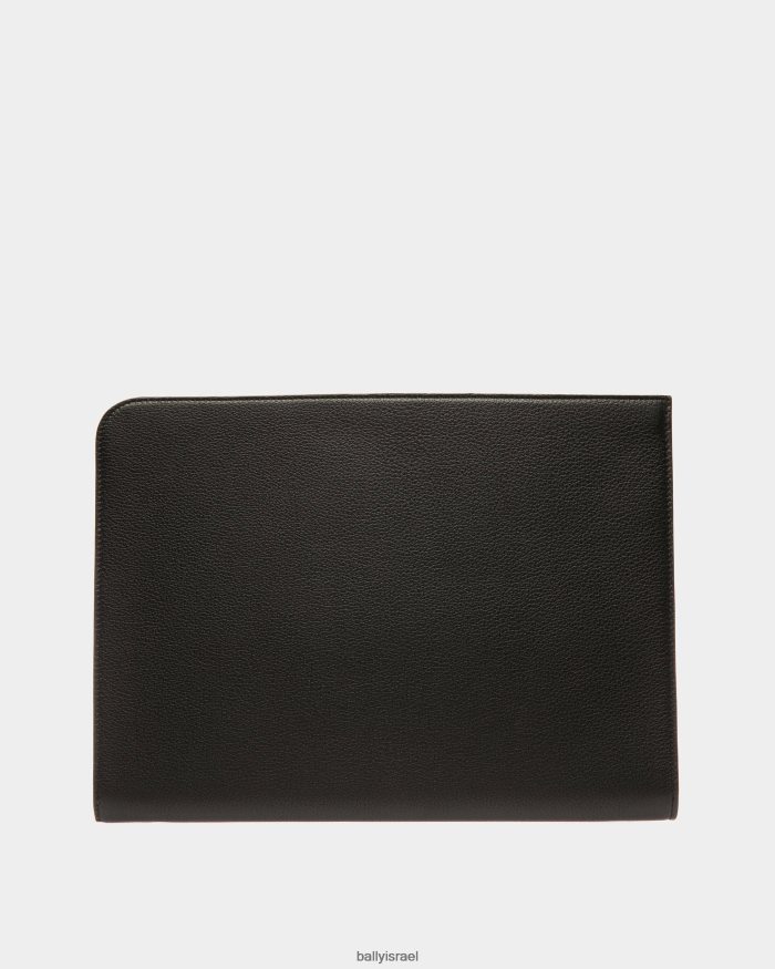 שָׁחוֹר Bally עור פוליו טכנולוגי גברים הַלבָּשָׁה AS12D1092