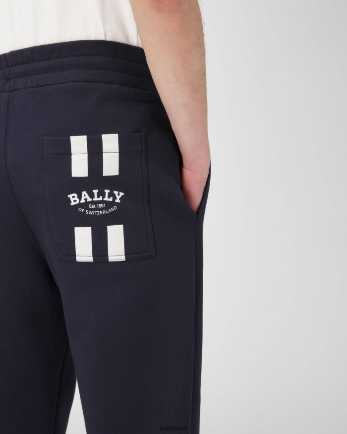 כְּחוֹל Bally סריגי כותנה מעורבים גברים הַלבָּשָׁה AS12D1105