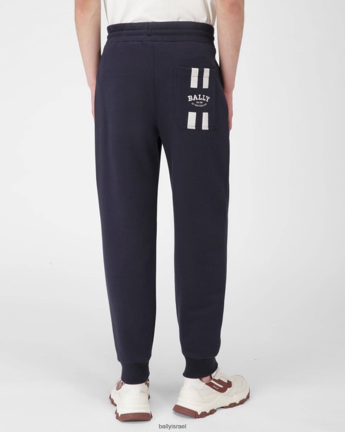 כְּחוֹל Bally סריגי כותנה מעורבים גברים הַלבָּשָׁה AS12D1105