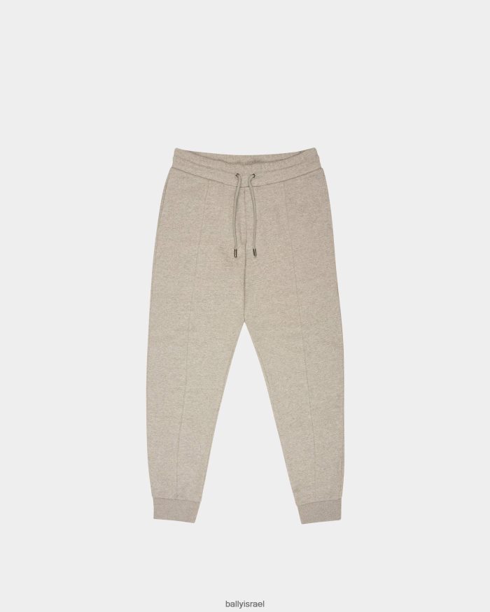 אפור Bally מכנסי טרנינג מכותנה גברים הַלבָּשָׁה AS12D1113