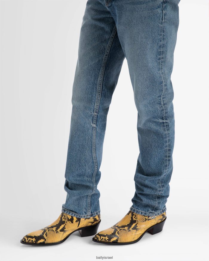 צהוב Bally נעלי גיימן גברים הַנעָלָה AS12D1118