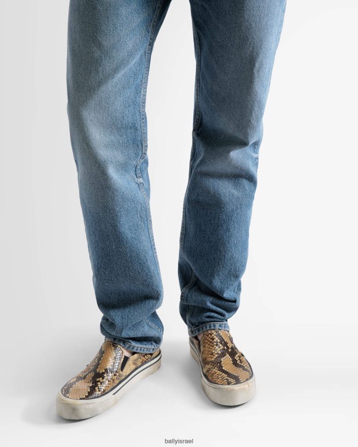 חום Bally נעלי ספורט של סנטה אנה גברים הַנעָלָה AS12D1121