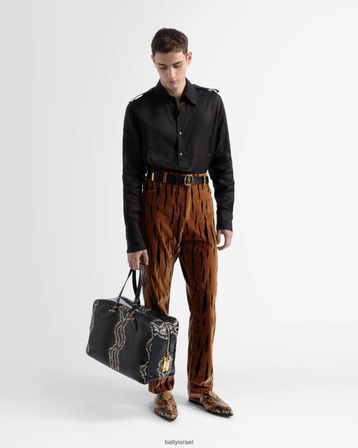 חום Bally נעלי גימן גברים הַנעָלָה AS12D1124