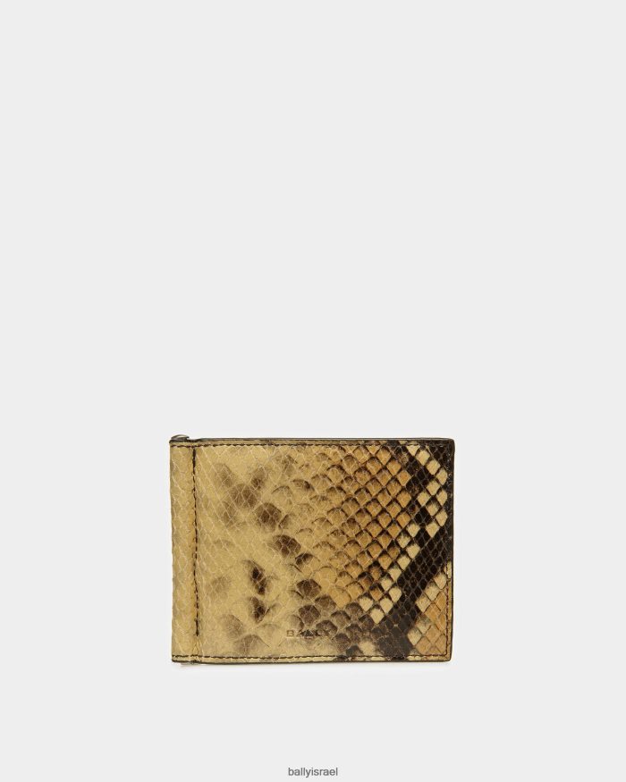 סַסגוֹנִיוּת Bally ארנק קליפ דו-כיפול גברים אביזרים AS12D1125