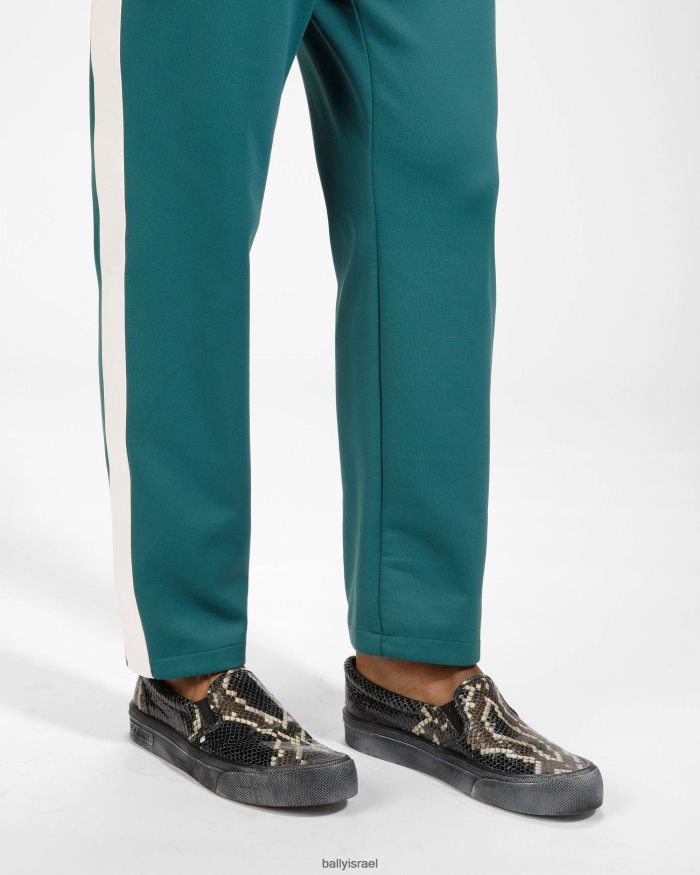 שָׁחוֹר Bally נעלי ספורט של סנטה אנה גברים הַנעָלָה AS12D1126