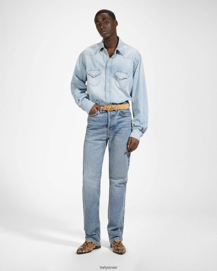 חום Bally סנדלי חוטיני סן פרננדו גברים הַנעָלָה AS12D1127