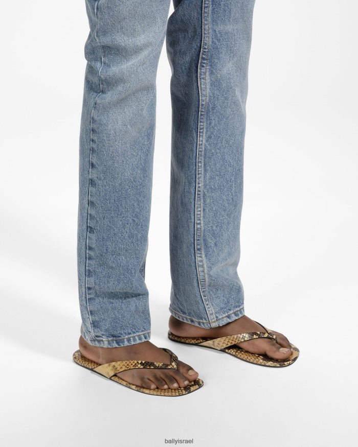 חום Bally סנדלי חוטיני סן פרננדו גברים הַנעָלָה AS12D1127