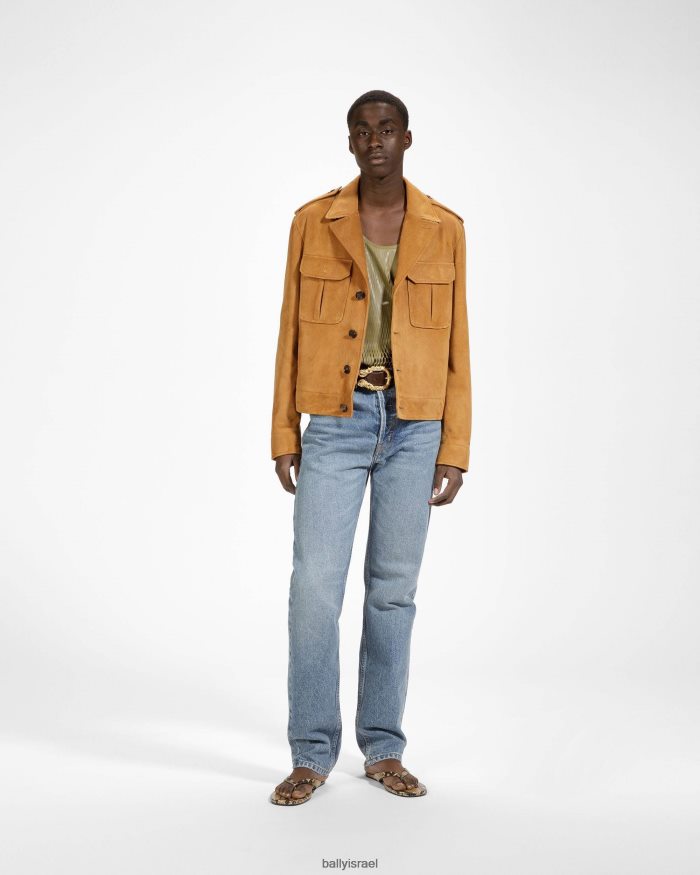 חום Bally סנדלי חוטיני סן פרננדו גברים הַנעָלָה AS12D1127