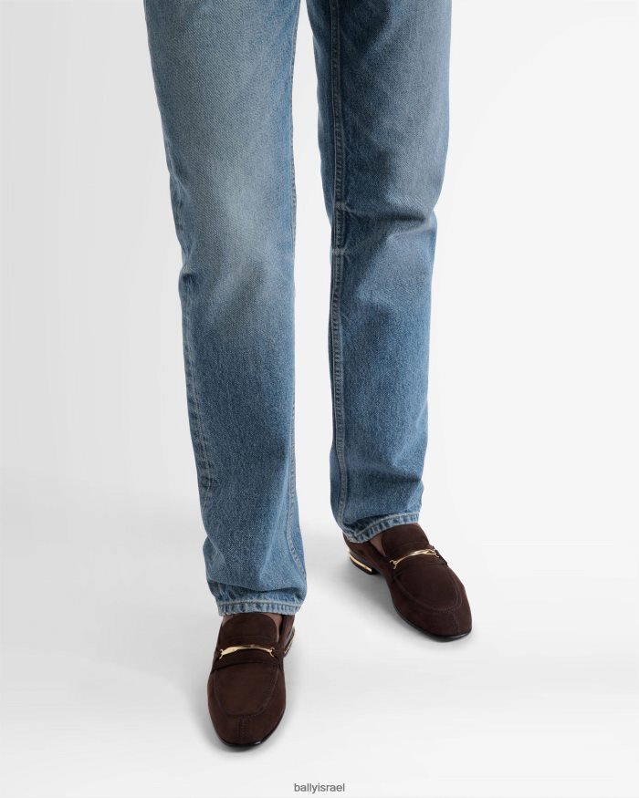 חום Bally נעלי סוויס גברים הַנעָלָה AS12D1130