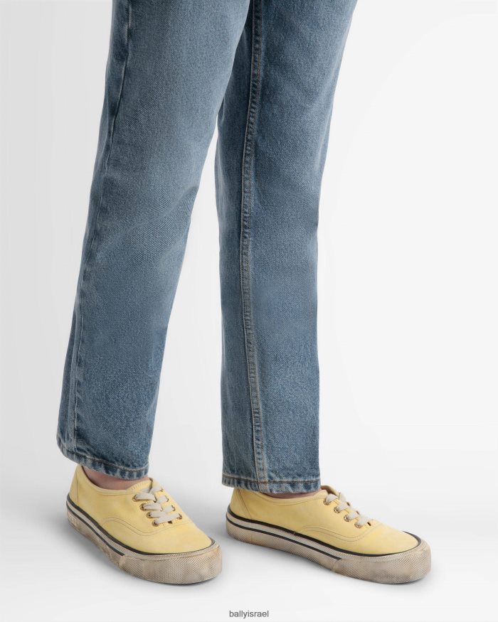 צהוב Bally נעלי ספורט של סנטה אנה גברים הַנעָלָה AS12D1138