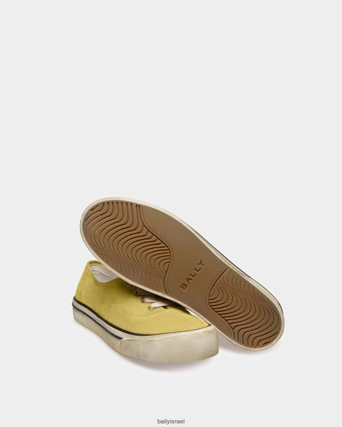 צהוב Bally נעלי ספורט של סנטה אנה גברים הַנעָלָה AS12D1138