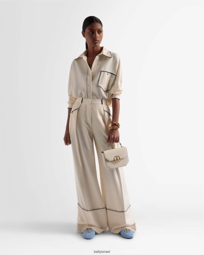 לבן Bally תיק מיני סמל נשים אביזרים AS12D117