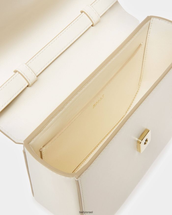 לבן Bally תיק מיני סמל נשים אביזרים AS12D117