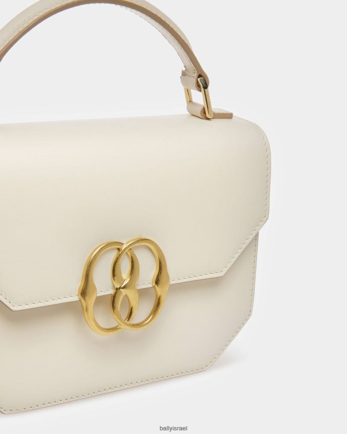 לבן Bally תיק מיני סמל נשים אביזרים AS12D117