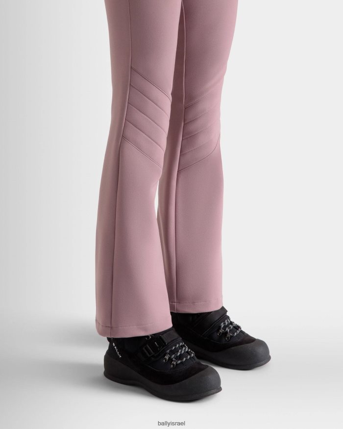 שָׁחוֹר Bally מגף שרוכי פרי ניילון נשים הַנעָלָה AS12D130