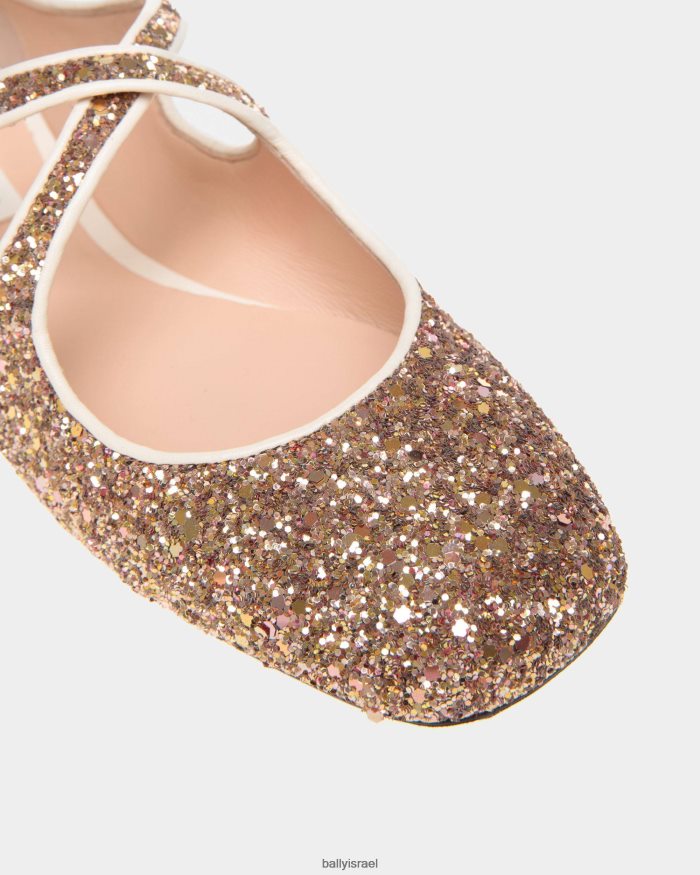 חום Bally בלרינה שטוחה נשים הַנעָלָה AS12D148