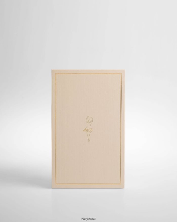 שָׁחוֹר Bally עור נאפה שטוח בלרינה נשים הַנעָלָה AS12D167