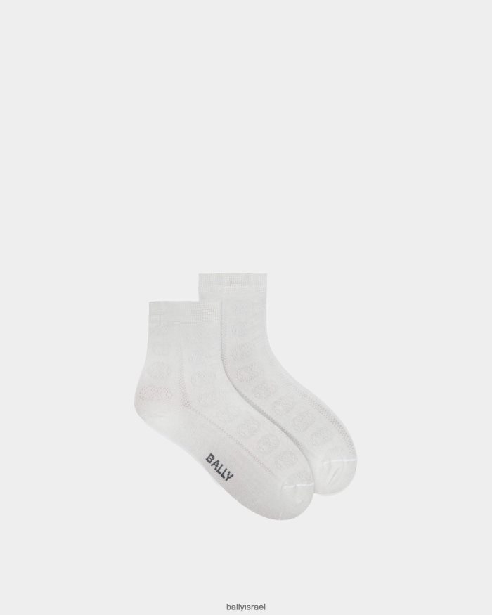 בז' Bally גרבי לוגו כותנה נשים אביזרים AS12D170