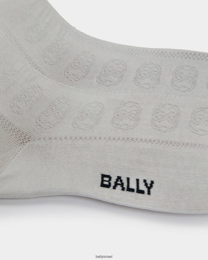 בז' Bally גרבי לוגו כותנה נשים אביזרים AS12D170