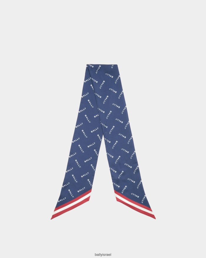 כְּחוֹל Bally משי מטפחת נשים אביזרים AS12D180