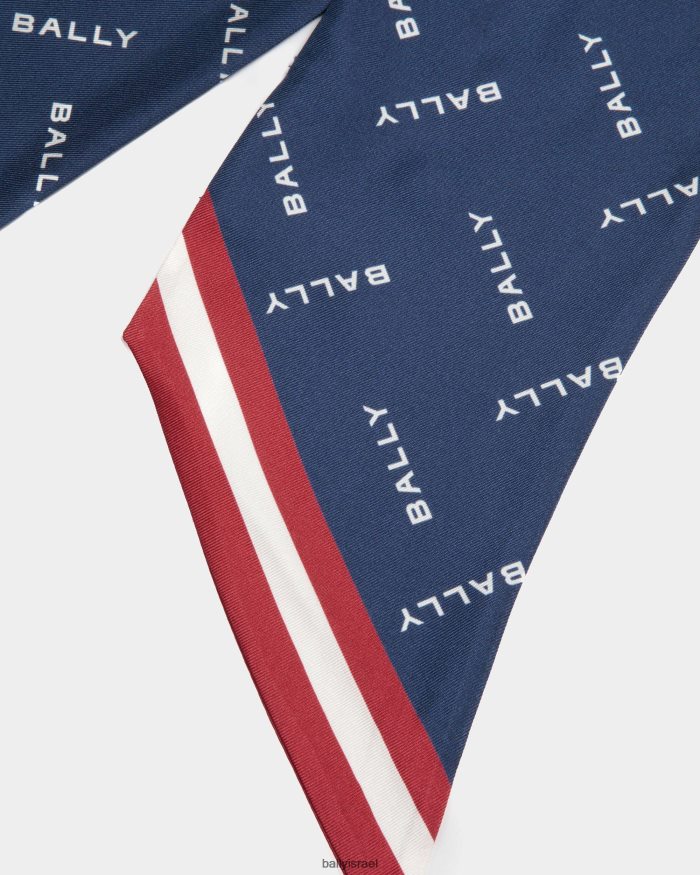 כְּחוֹל Bally משי מטפחת נשים אביזרים AS12D180