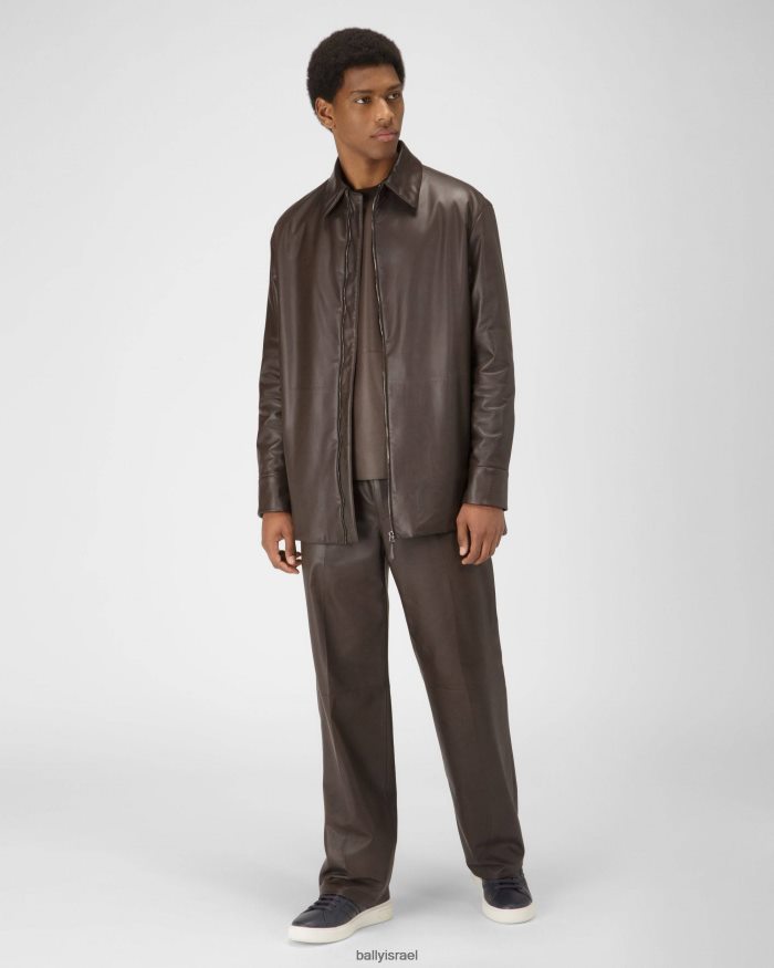 כְּחוֹל Bally נעלי ספורט מעור מקסימום גברים הַנעָלָה AS12D198