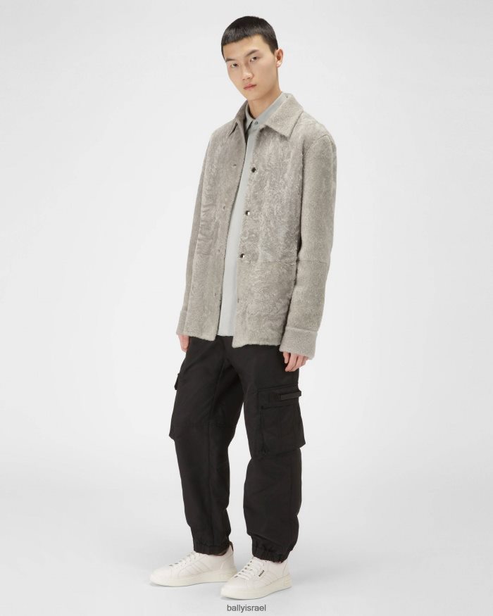 לבן Bally נעלי ספורט מעור מקסימום גברים הַנעָלָה AS12D207