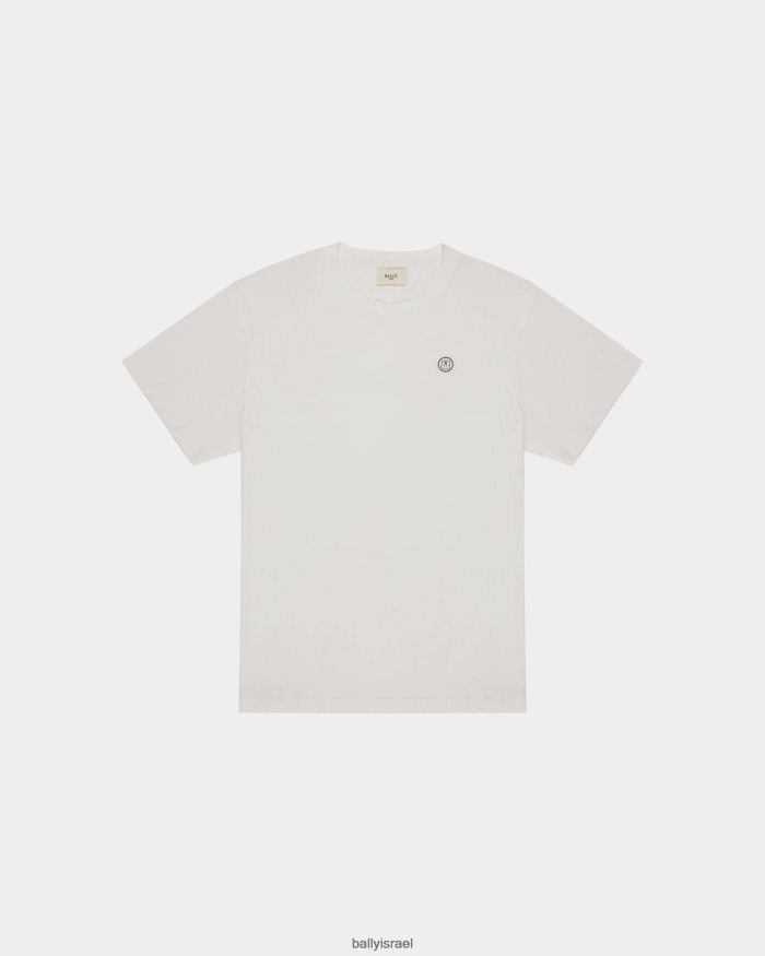 סַסגוֹנִיוּת Bally חולצת טי שירט לוגו חותמת גברים הַלבָּשָׁה AS12D208