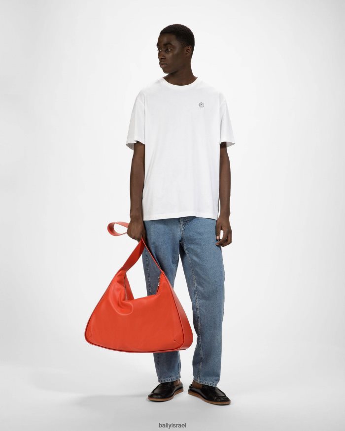 סַסגוֹנִיוּת Bally חולצת טי שירט לוגו חותמת גברים הַלבָּשָׁה AS12D208