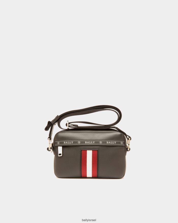 שָׁחוֹר Bally עור תיק צולב גוף נקודתי גברים אביזרים AS12D241