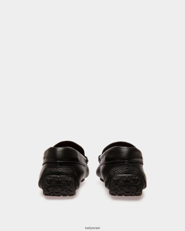 שָׁחוֹר Bally נהגים מעור פניס גברים הַנעָלָה AS12D245