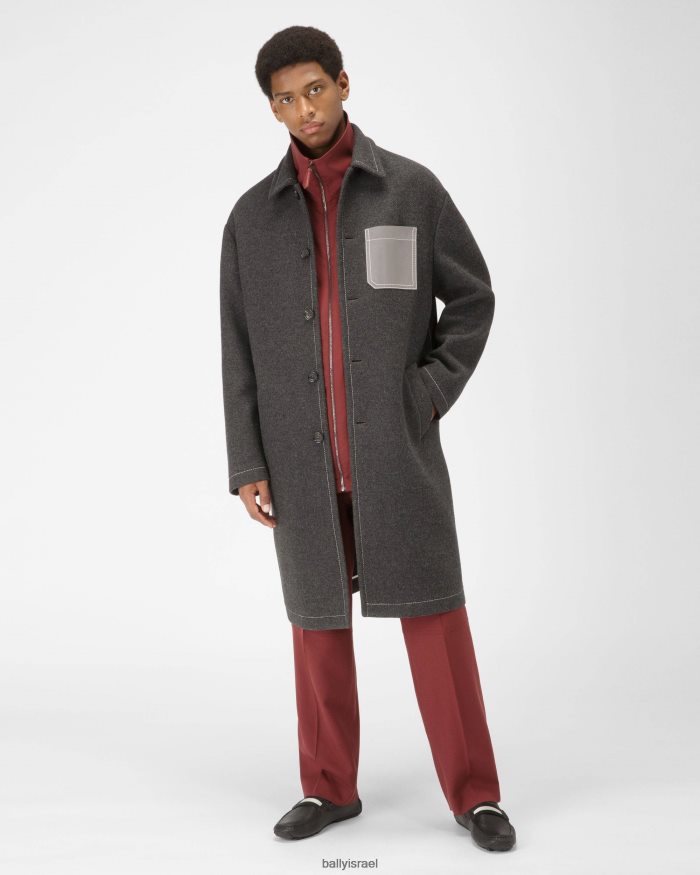 שָׁחוֹר Bally נהגים מעור פניס גברים הַנעָלָה AS12D245