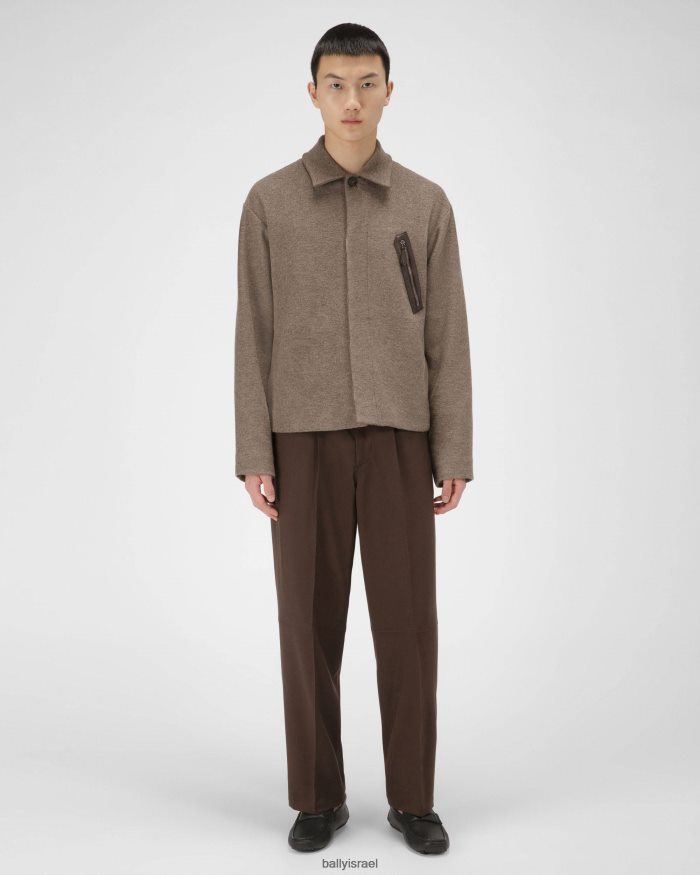 שָׁחוֹר Bally נהגי עור פאבל גברים הַנעָלָה AS12D250