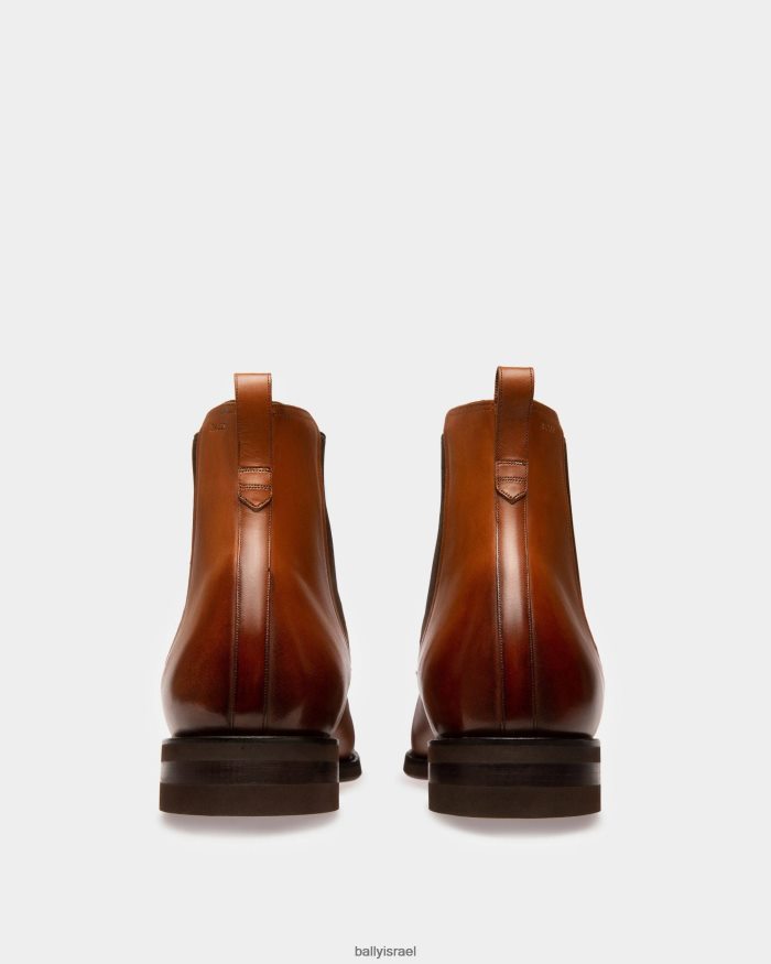 חום Bally סופר נובו נעלי עור גברים הַנעָלָה AS12D331